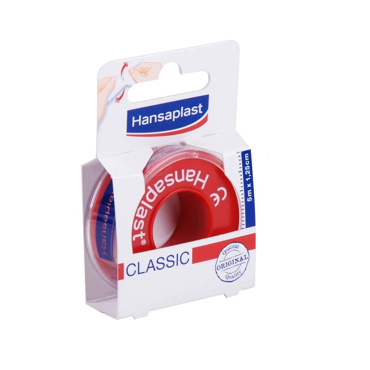 Bande adhésive classique HANSAPLAST 5 m x 1 cm - 1 unité