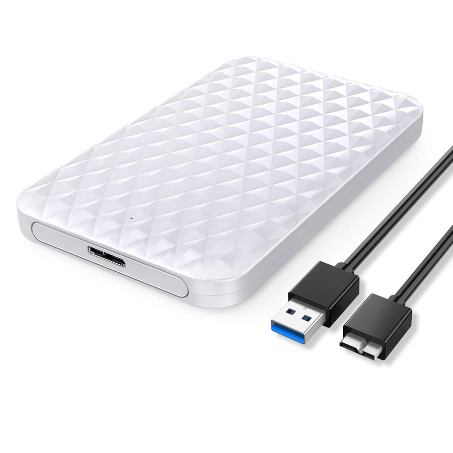 Boitier Disque Dur 2,5" Usb 3.0 Orico 2520u3 4to Blanc – vue 2