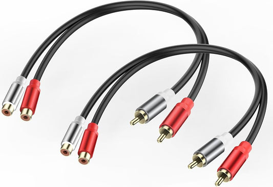 Cable Rca 2x2 Rouge/Blanc