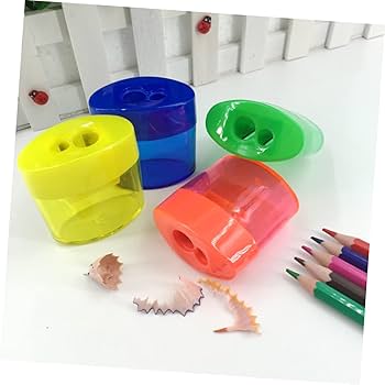 Taille crayon à réservoir à 2 trous Plastique faibo