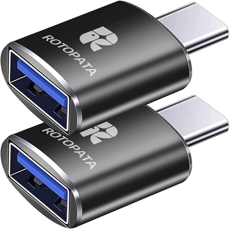 Adaptateur USB-C male vers USB3.0 femele 200Mo/s ROTOPATA OTG noir