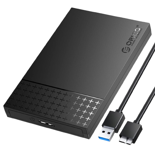 Boitier Disque Dur 2,5" Usb 3.1 Orico Type-C 2526c3 4to Noir