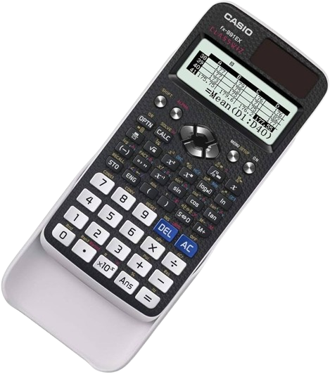 Calculatrice scientifique CASIO fx-991EX plus solaire noir