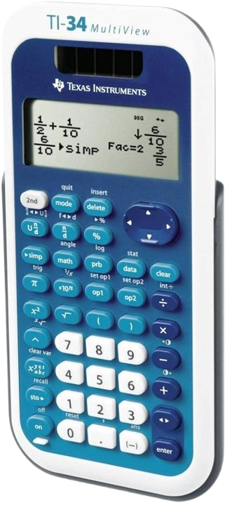 Calculatrice Texas Instruments TI-34 MultiView tm