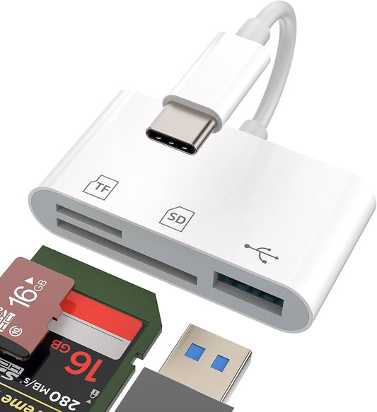 Carte micro SD XC 1TO XIAOMI MI PRO (3) + adapt USB Blanc/Gris