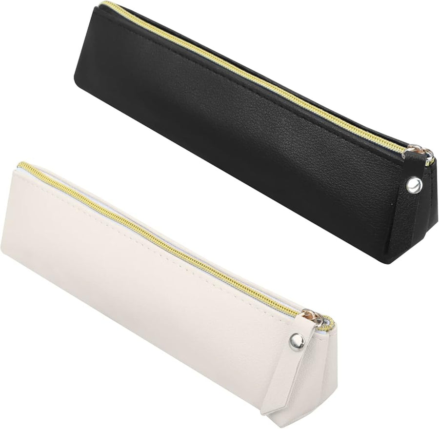 Mini Trousse de stylos et crayons en Cuir de Qualité Supérieure