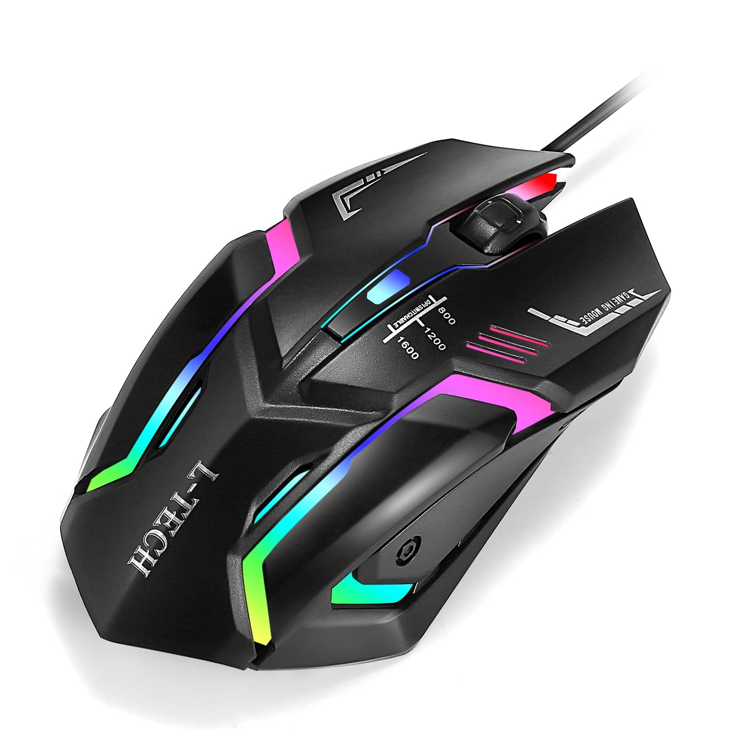Souris Optique Gamer Filaire GAMING MOUSE LED RGB Noir