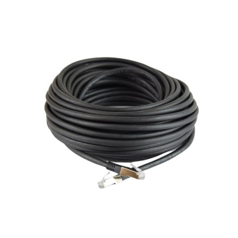 Cable Réseau Rj45 Cat.6 F/Utp Blinde 15m Noir