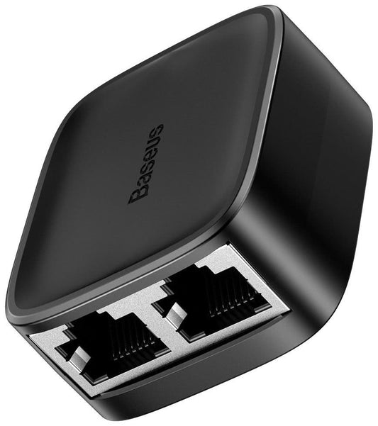 Splitter Baseus High Speed 1 Femele Vers 2 Femele Noir