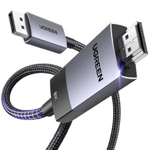 Cable HDMI 2.1 4K UGREEN 40102 tressé M/M 3m noir