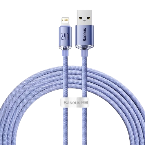 Cable USB/Lightning BASEUS P10355700511-01 2mViolet