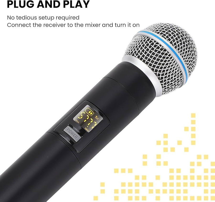 Micro sans fil noname pour karaoke en famille