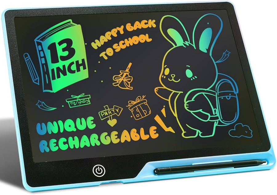 Ardoise d'écriture LCD 13 pouces dessin peinture jouets éducatifs pour enfants