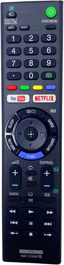 Télécommande de remplacement RMT-TX300P pour Sony TV