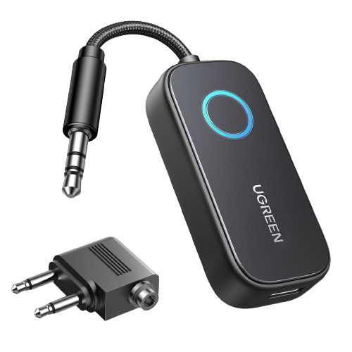 Adaptateur Transmetteur/Receveur Bluetooth UGREEN CM672 3,5mm Avion Noir