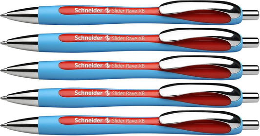 Stylo bille schneider slider rave xb rouge