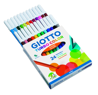 24 Feutres Coloriage Giotto turbo Intenses