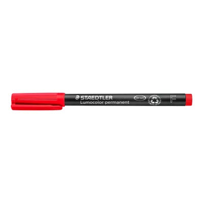 Marqueur permanent rouge staedtler lumocolor