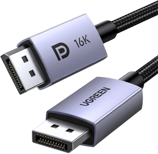Cable DisplayPort 2.1 UGREEN 16K 8K 4K 240Hz HDR 2m