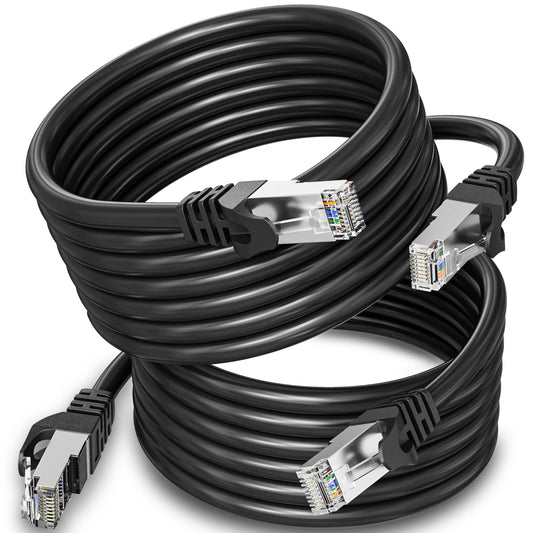 Cable Reseaux Rj45 Cat.6 T/Utp Blinde 5m Noir