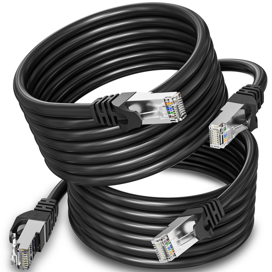 Cable Reseaux Rj45 Cat.6 T/Utp Blinde 5m Noir