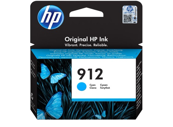 Encre HP 912 Cyan