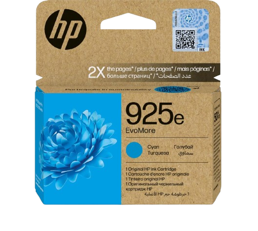 Encre HP 925 EvoMore 800 pages Cyan