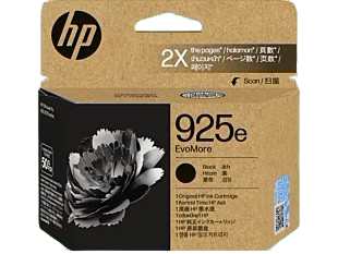 Encre HP 925 EvoMore 1000 pages Noir