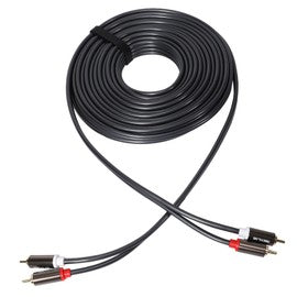Cable Audio 2rca Male / 2 Rca Male 1 Metre Rexlis Noir