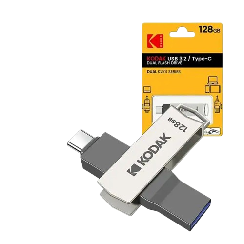 Clé USB 2.0 KODAK Dual flash drive usb-A / Type-C 128go