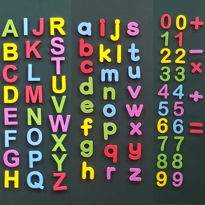 Lettres alphabets magnétiques ABC majuscules aimantées G-CXZMB-DX-26P Montessori