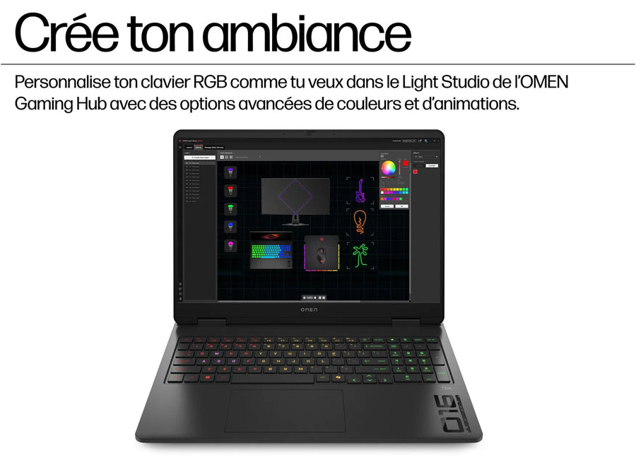 PC Portable HP OMEN Ultra 7-255H 32GB 1TO SSD 16.0 Win 11
