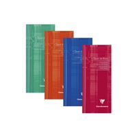 Carnet de bord piqué 8.5x20 cm 32p clairefontaine