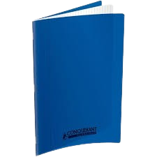Cahier 24x32 48p 90g polypro seyes mutticolors