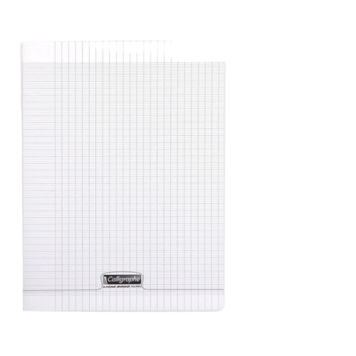 Cahier Grand carreaux 24x32 polypro 90g