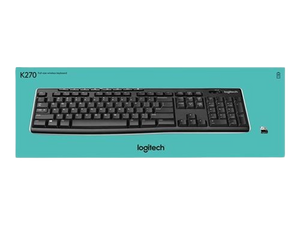 Clavier sans fil Logitech K270 Noir