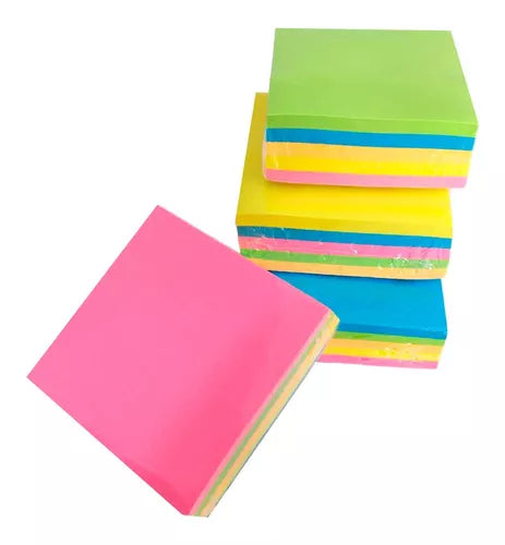 Notes 4 Cube Coul Vifs 50X50mm