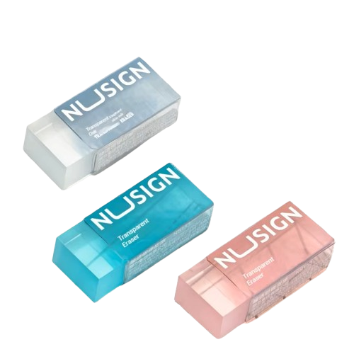 Gomme à crayon NUSIGN NS153 en caoutchouc souple 2B