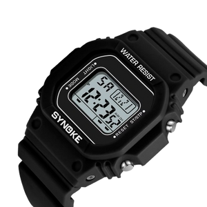 Montre digitale Sport SYNOKE 9620 Noir