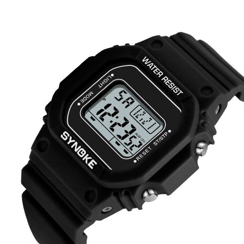 Montre digitale Sport SYNOKE 9620 Noir