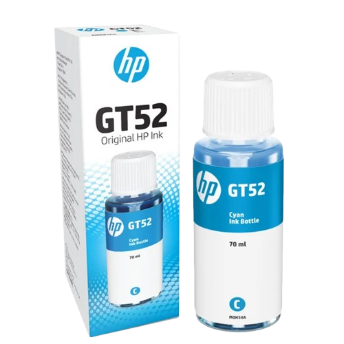 Encre HP GT52 bouteille de 70ml Cyan