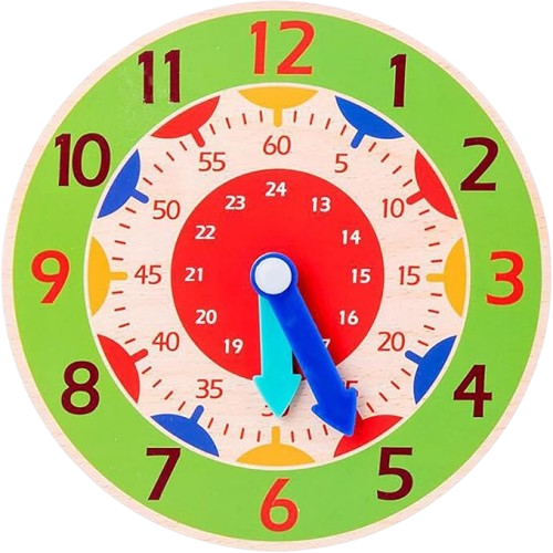 Jouet Horloge éducatif à Quartz Montessori pour enfantsheures, minutes secondes