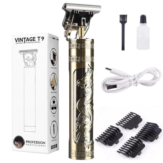 Tondeuse cheveux électriques Vintage T9 USB rechargeable