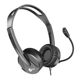Casque/Micro LENOVO LECOO HT106 jack 3,5mm cable 1,5m Noir
