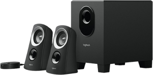 Hauts Parleurs Logitech 2.1 Z313 50w Rms Noirs
