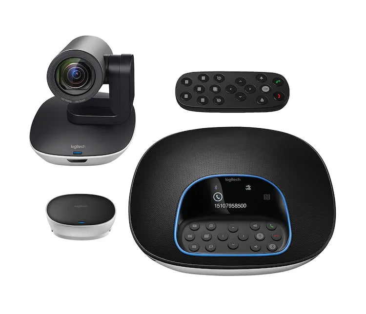 Système de vidéoconférence Logitech Group 1920 x 1080 Full HD, 13 MP, 30 fps, 90°