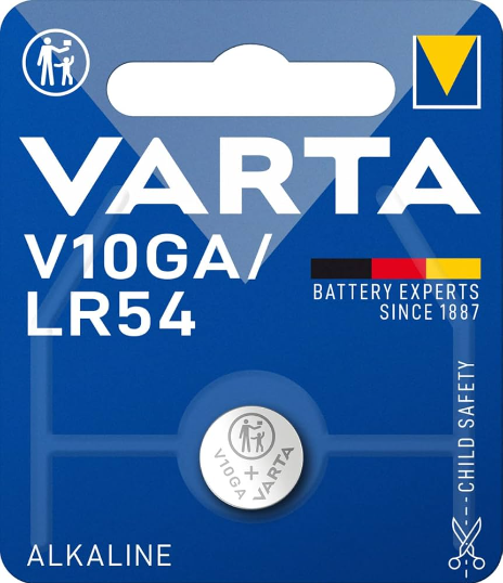 Pile bouton VARTA LR54 Lithium 3V