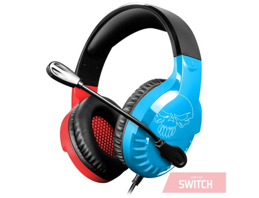 Casque gaming SPIRIT OF GAMER PRO H3 avec micro Bleu/Noir