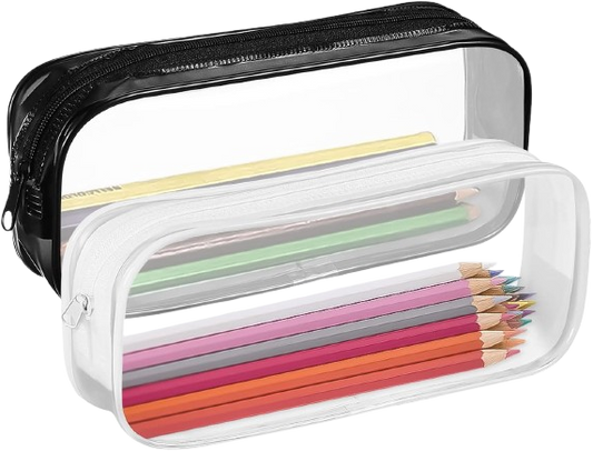 Mini trousse scolaire transparente He Chooses NLFXB-pu