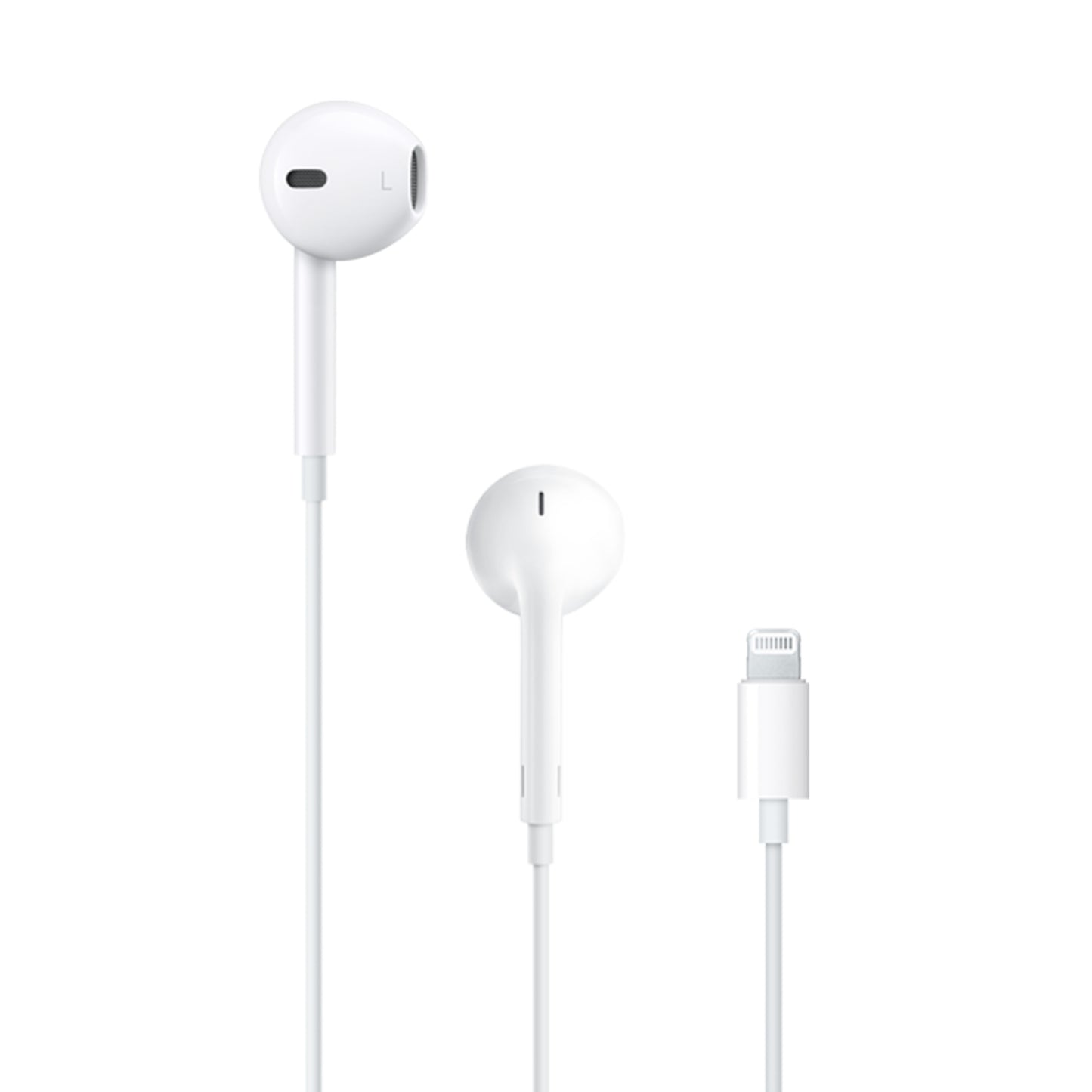 Ecouteurs filaires Apple Earpods avec connecteur Lightning LT-X0028HQQYF blancs